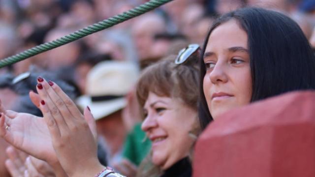 Victoria Federica en la Plaza de Toros de Valladolid