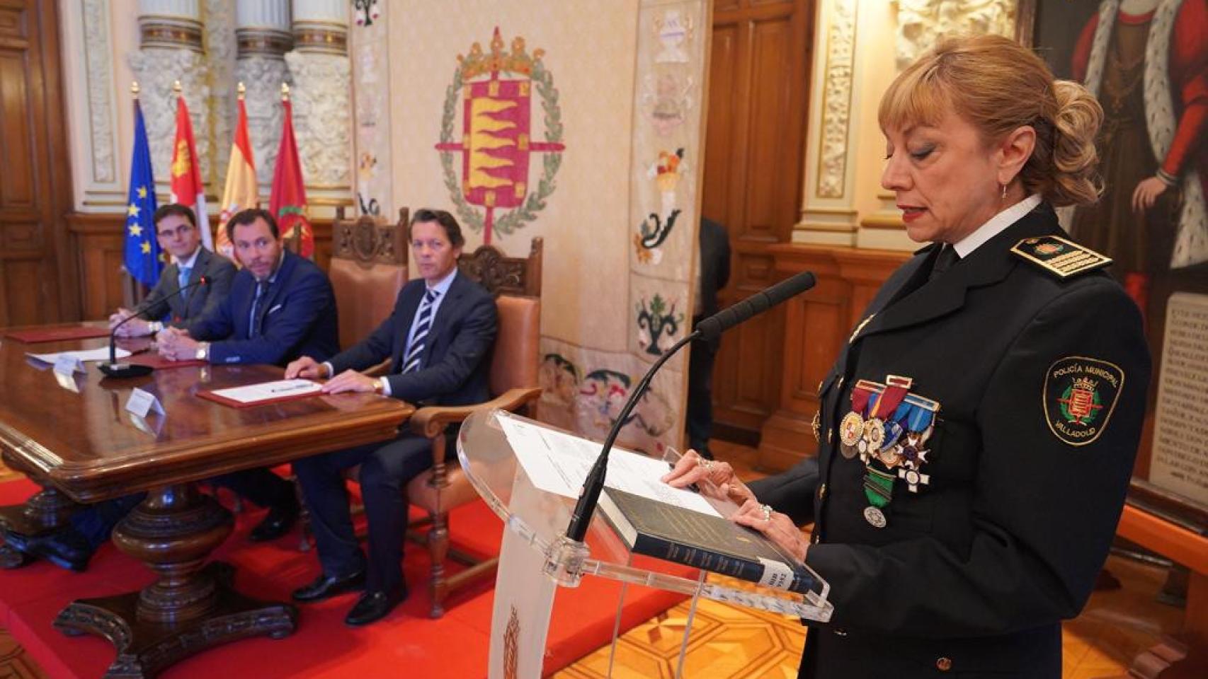 Julia González, superintendente de la Policía Municipal de Valladolid