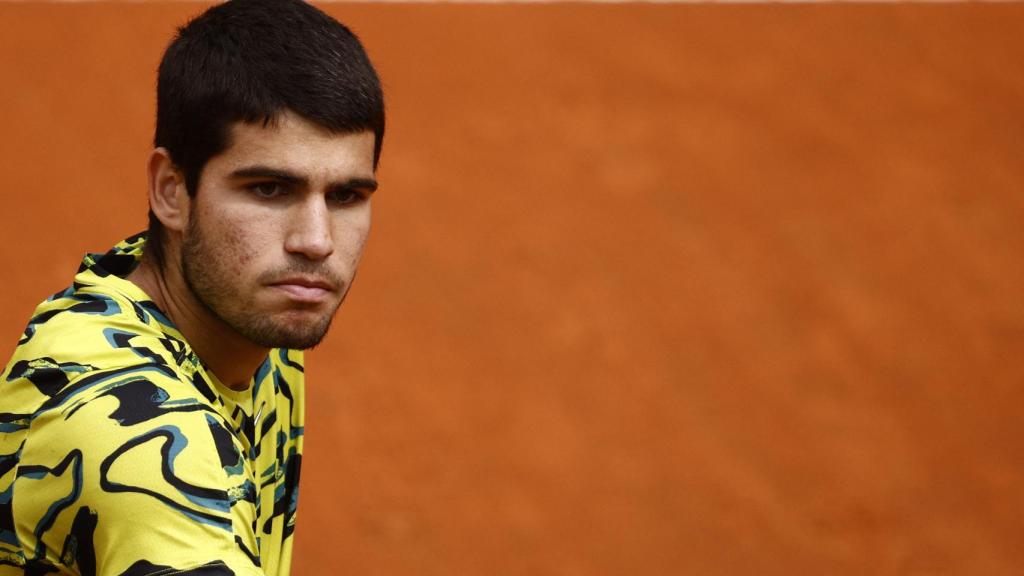 Carlos Alcaraz, en el Masters 1000 de Roma 2023