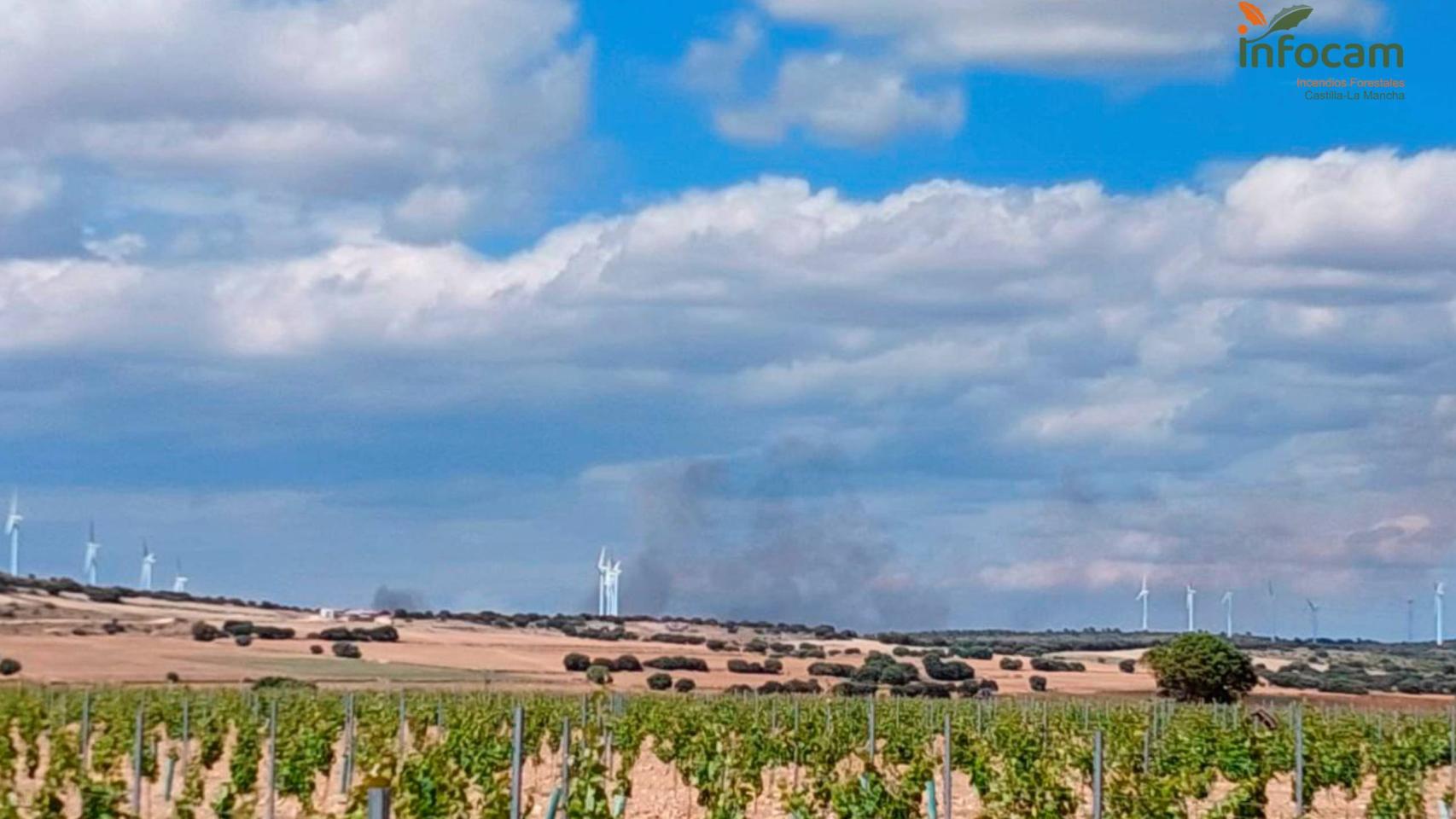 Incendio forestal. Foto: Plan Infocam.