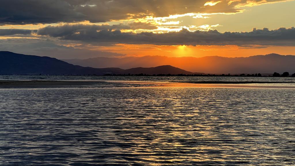 Los atardeceres en el Delta del Ebro son únicos