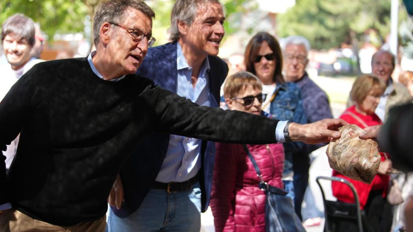 Alberto Núñez Feijóo y Antonio González Terol.