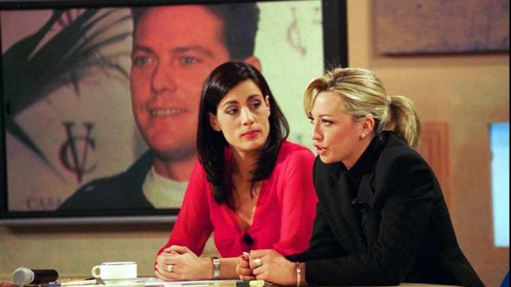 Belén Esteban, junto a Alicia Senovilla en 'Como la vida' (Antena 3).