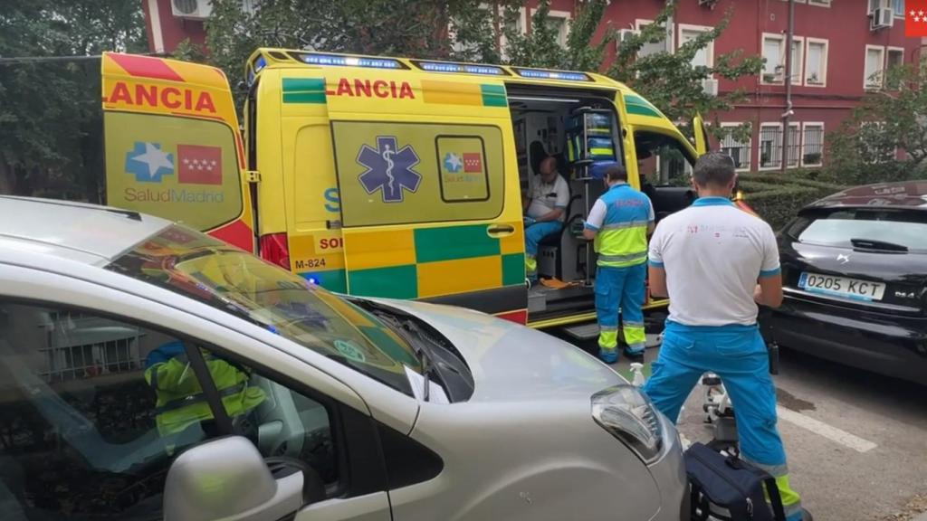 Los servicios de emergencia en el lugar de los hechos.