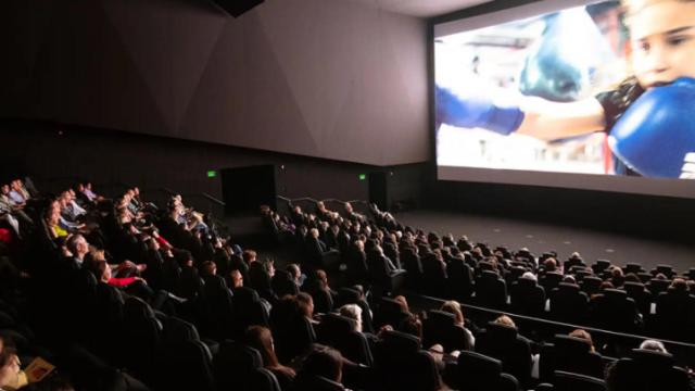 Imagen de archivo de un cine.