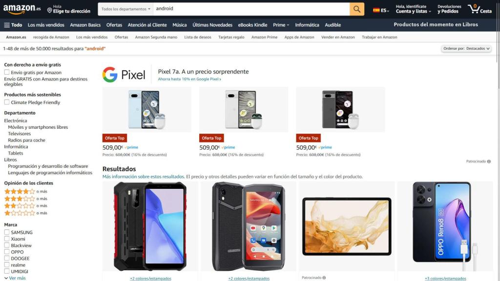 La búsqueda de Amazon mejorará con Inteligencia Artificial