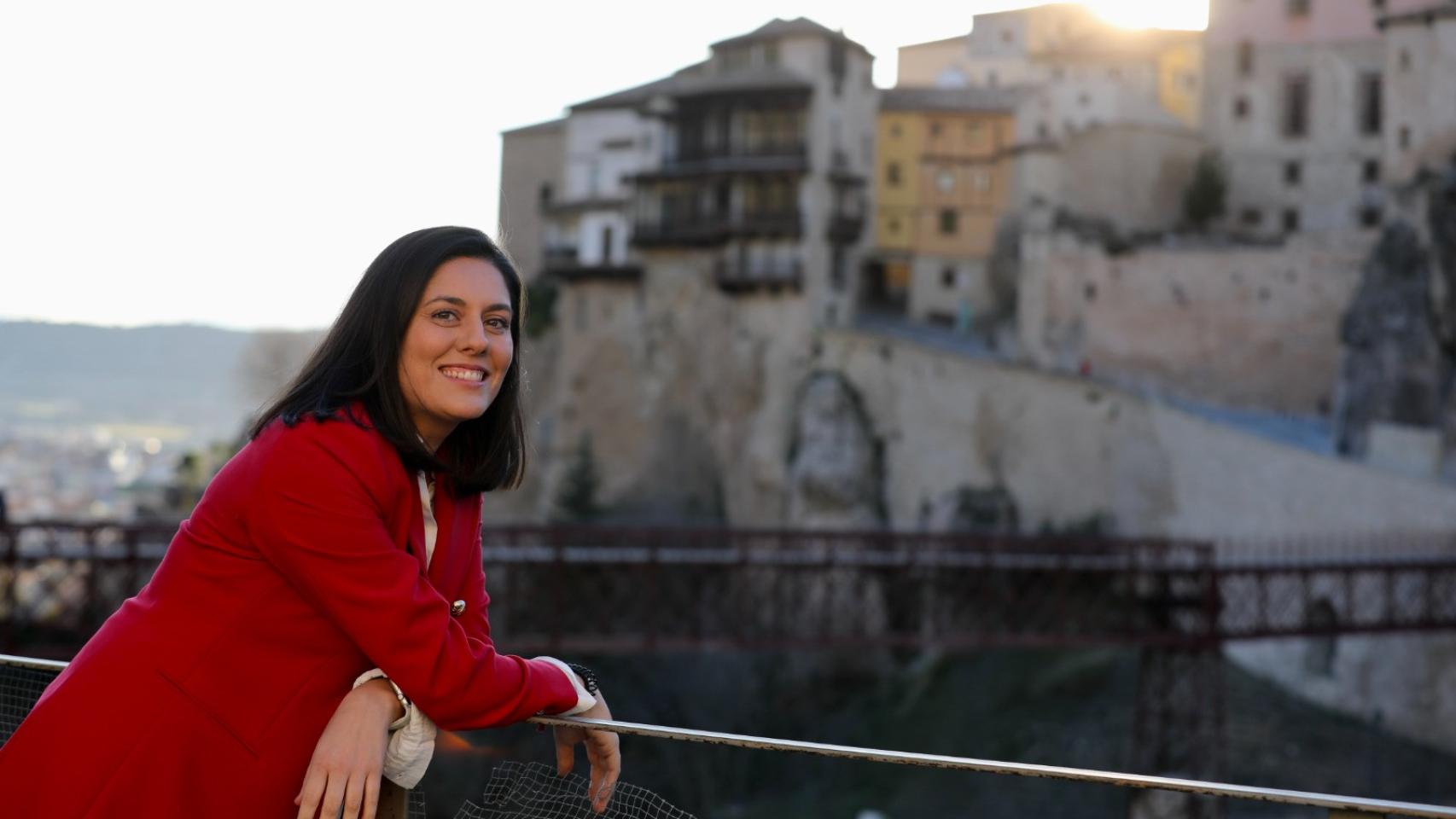 Bea Jiménez, candidata del PP a la Alcaldía de Cuenca.