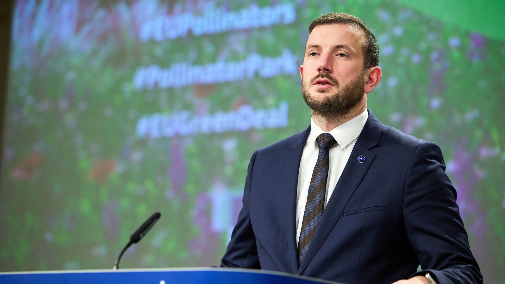 Virginijus Sinkevicius, comisario de Medioambiente en la UE.