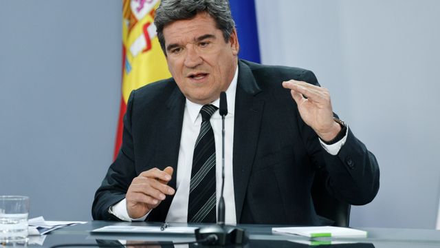 El ministro de Inclusión, Seguridad Social y Migraciones, José Luis Escrivá
