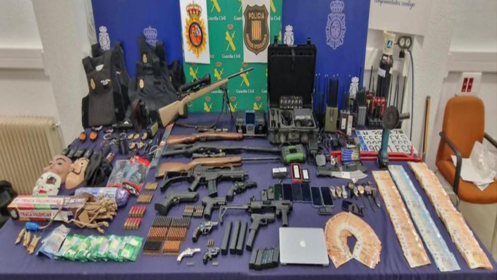 Cae una banda dedicada al robo en cajeros con explosivos caseros afincada en Málaga y Madrid