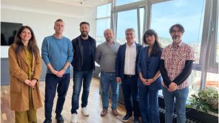 Los socios del Clúster Audiovisual Galego en la Asamblea General Extraordinaria celebrada este martes