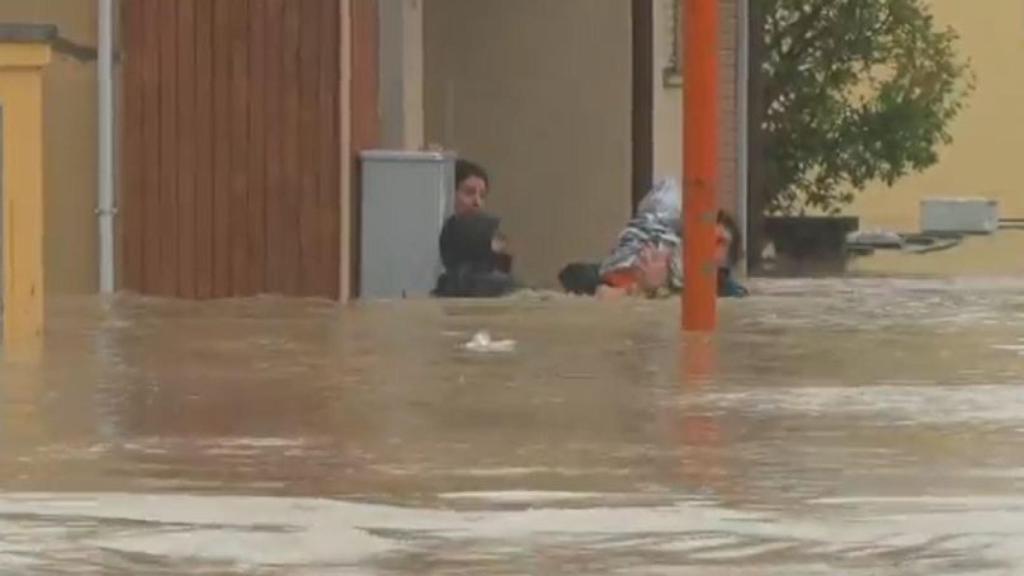Rescate de un bebé.