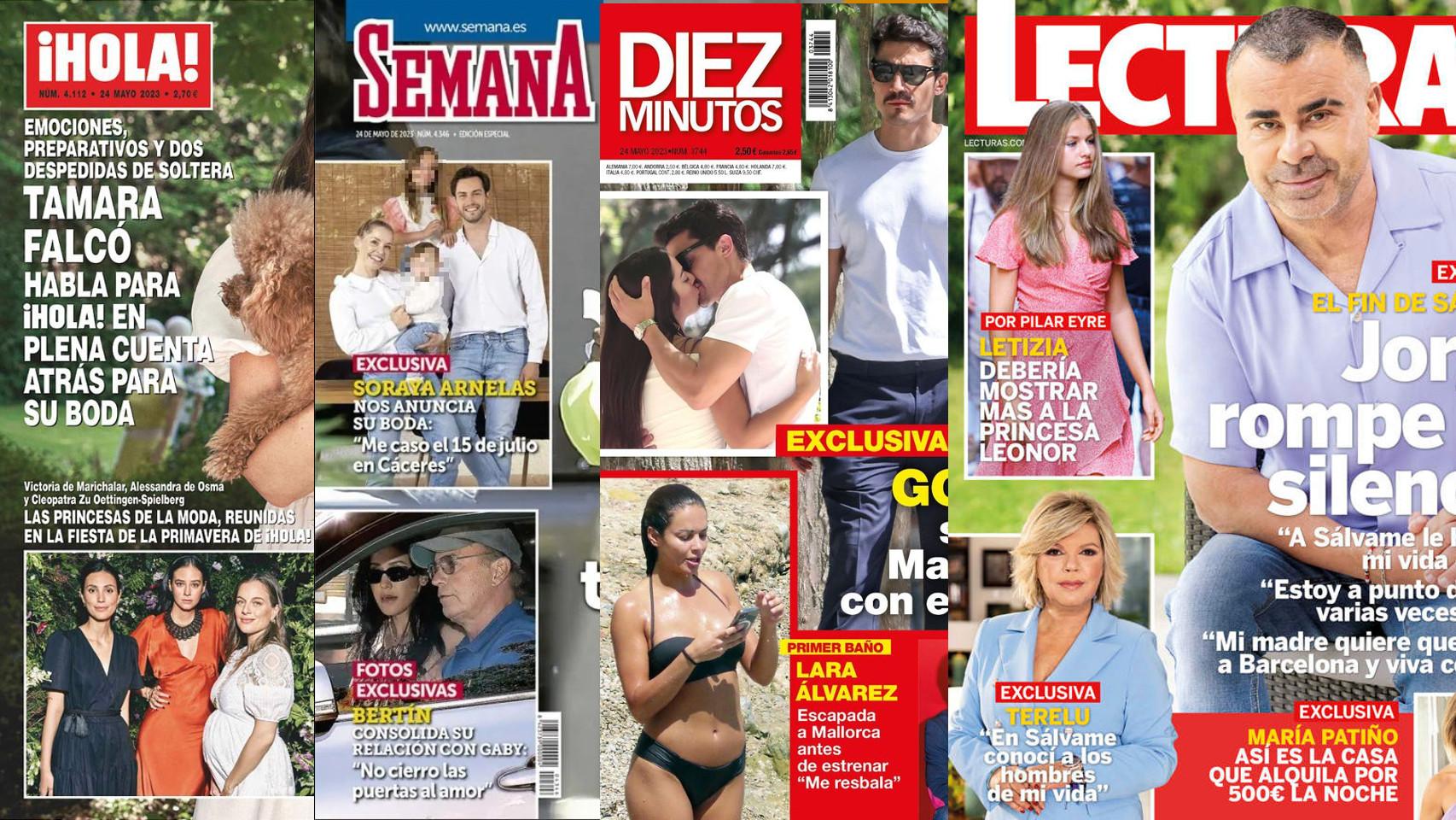 Las portadas de las revistas de este miércoles 17 de mayo.