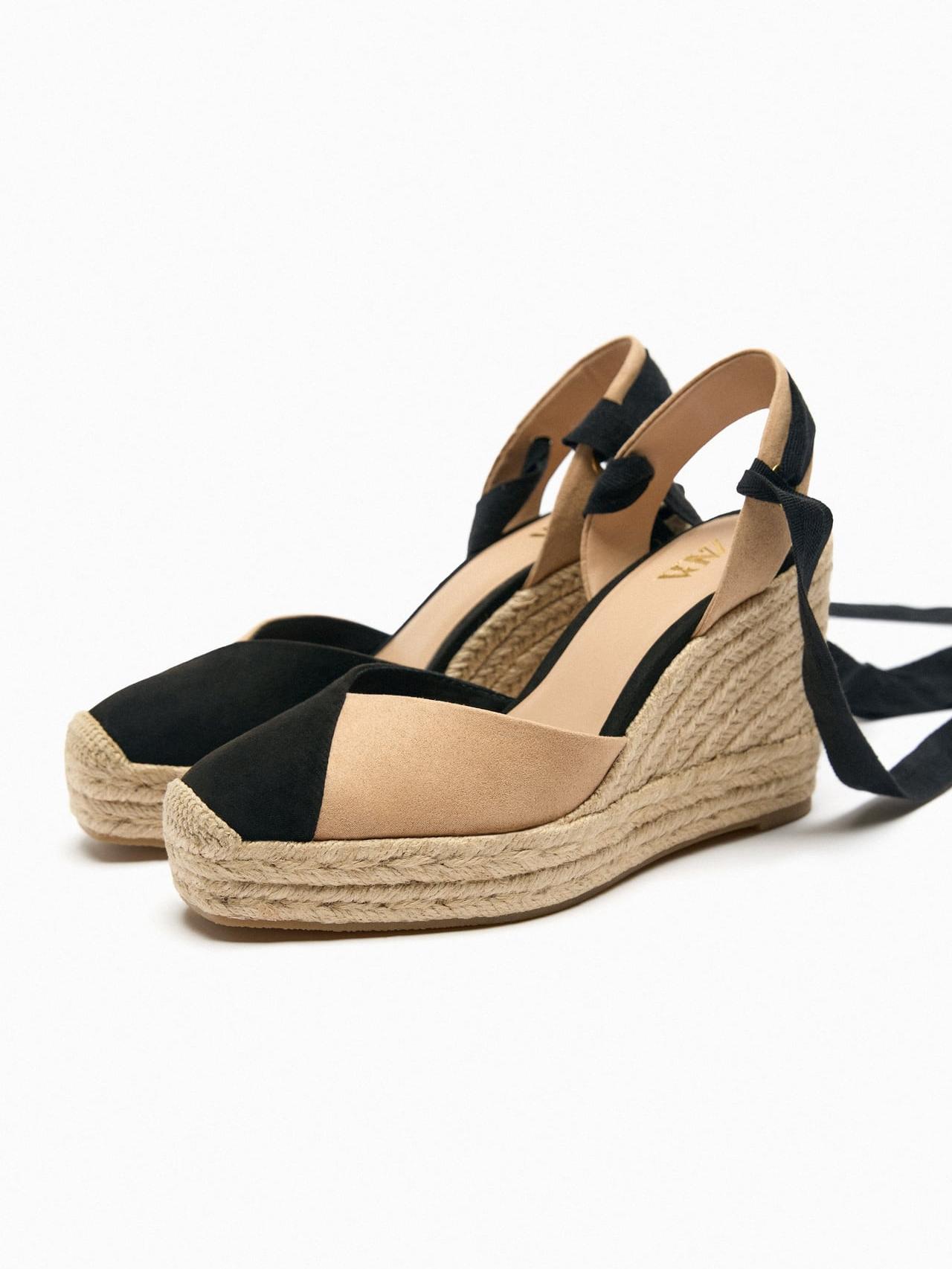 Alpargatas de Zara.