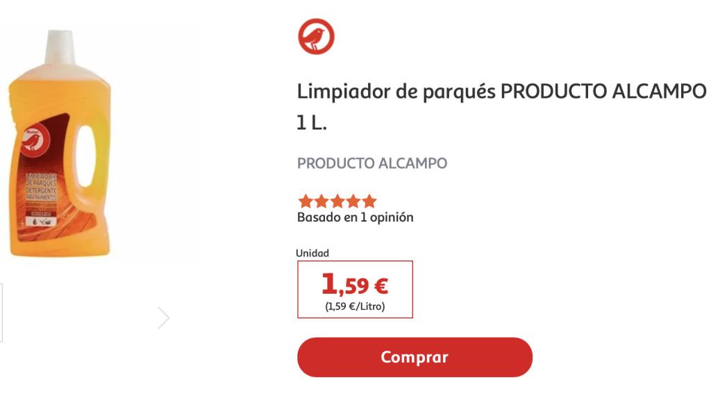 Limpiador de parqués.