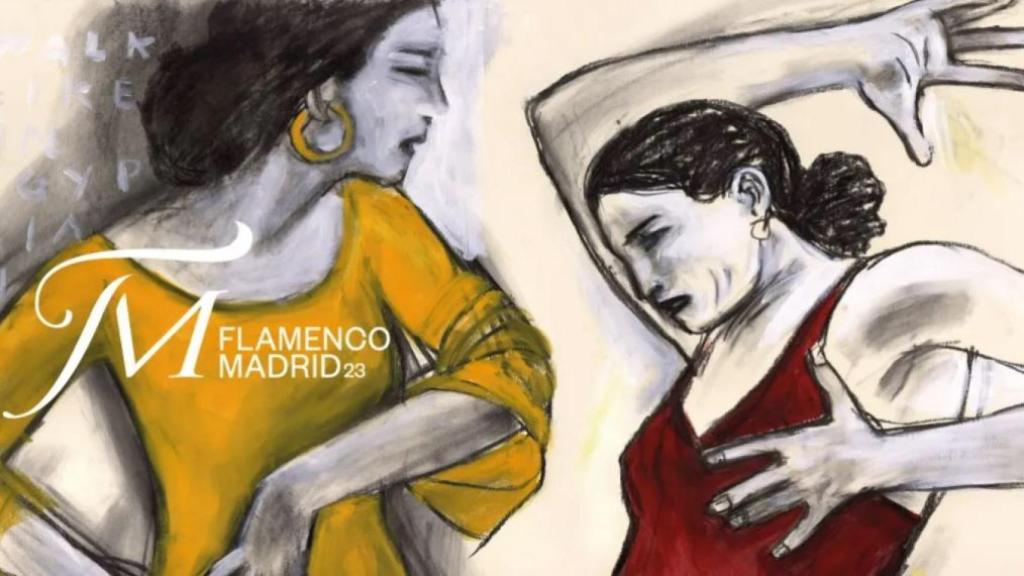 Cartel Madrid Flamenco 2023.