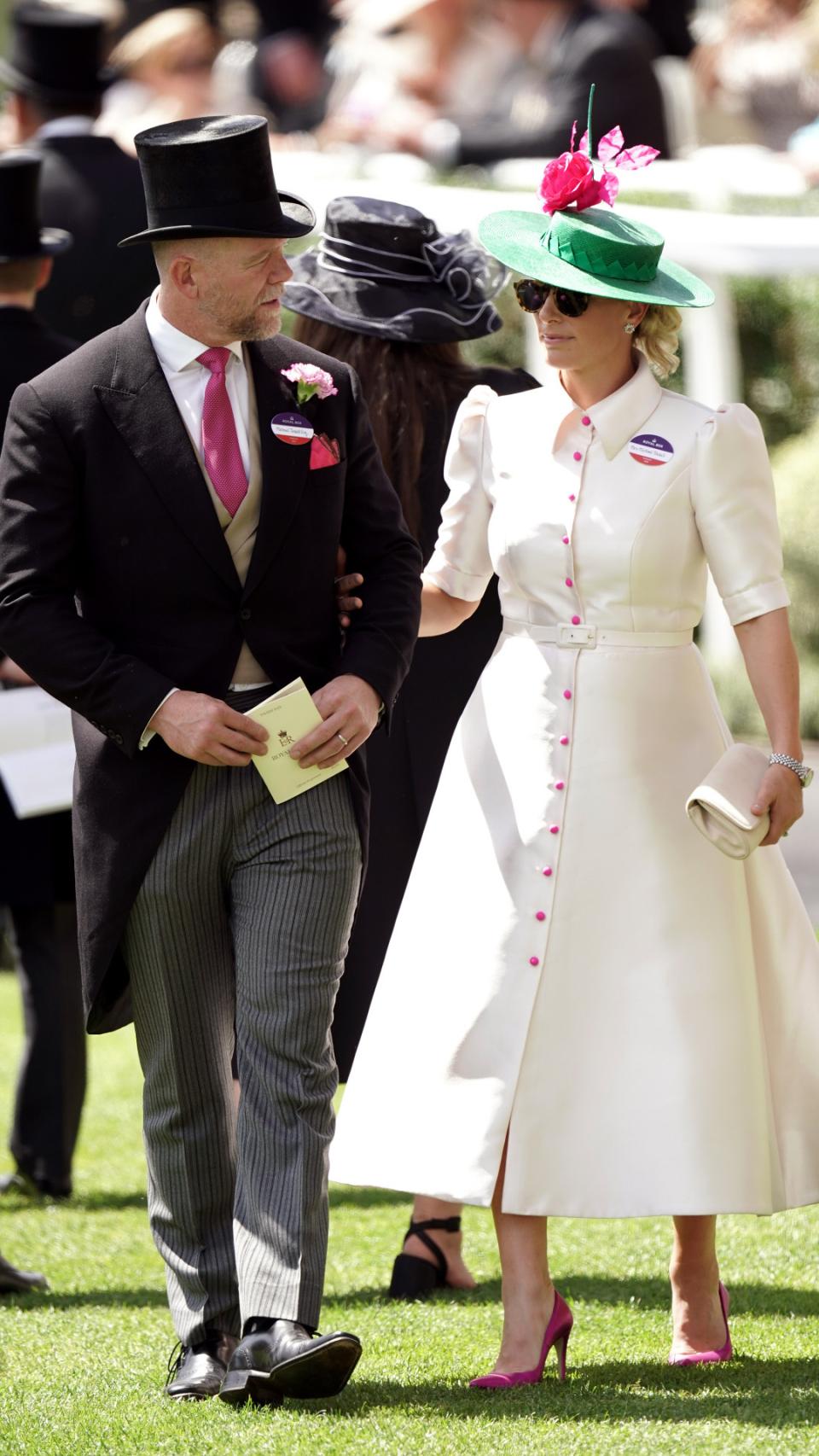 La pareja, en Ascot hace dos años.