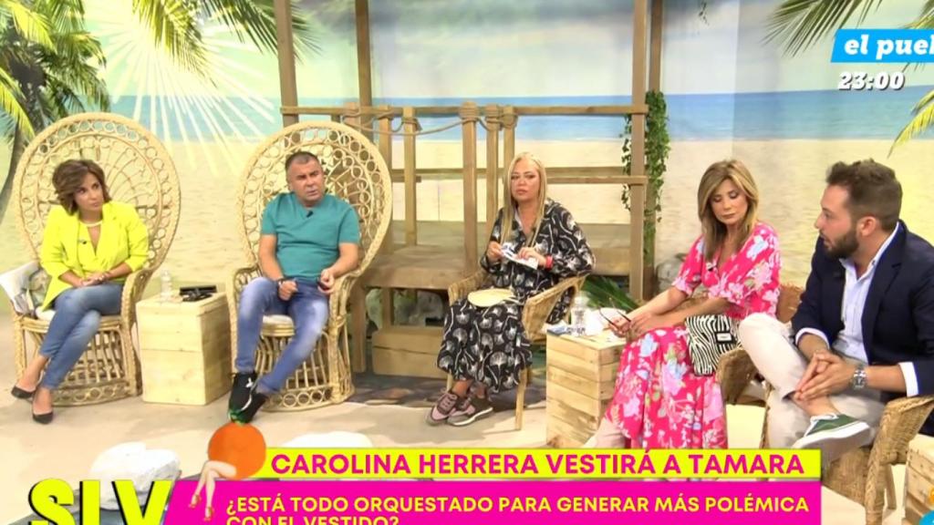 Imagen de ‘Sálvame’ de este miércoles.