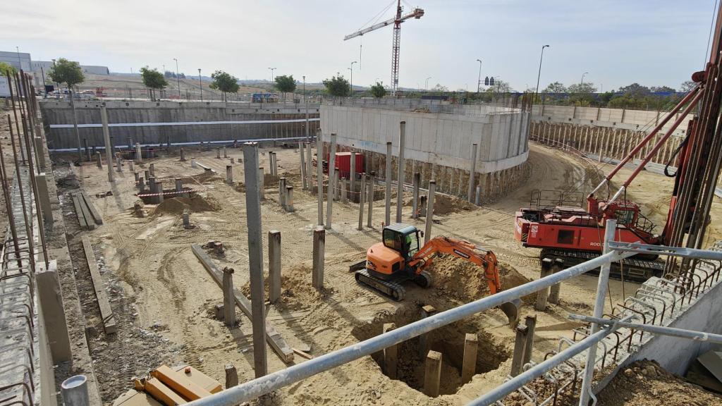 Otra de las promociones en obras.