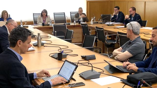 La reunión del Consejo de Gobierno de la UA este miércoles.