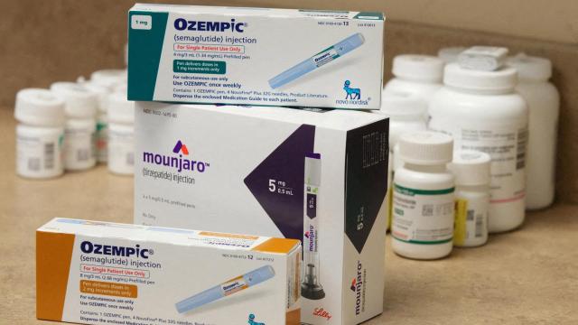 Ozempic (semaglutida) y Mounjaro (tirzepatida), los medicamentos para bajar de peso de Novo Nordisk y Lilly, respectivamente.