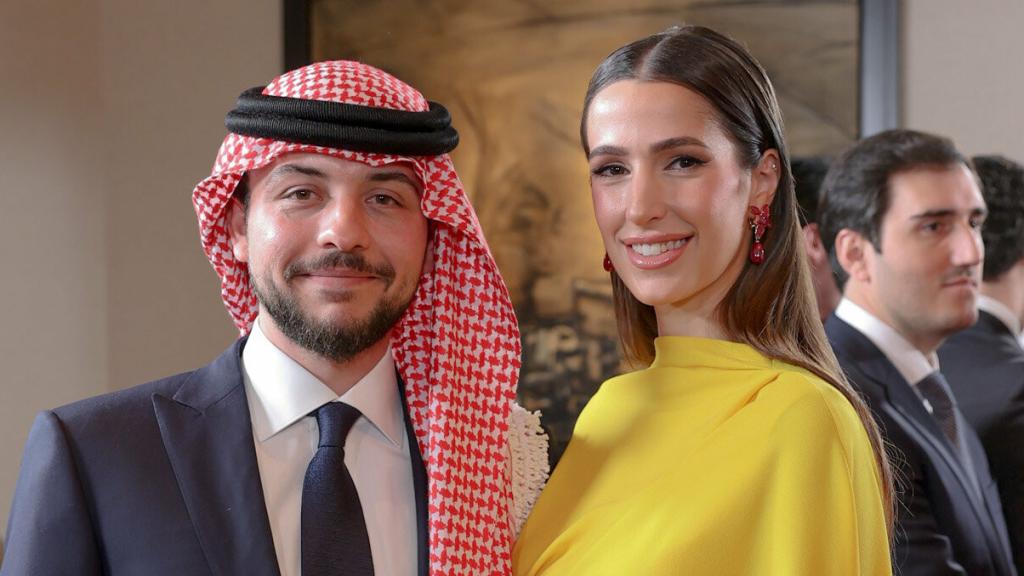 El príncipe Hussein y Rajwa Al Saif, en una imagen de marzo de 2023.