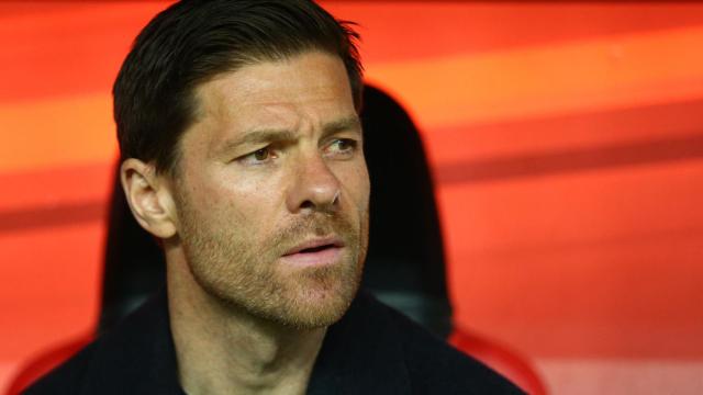 Xabi Alonso, en el banquillo del Bayer Leverkusen