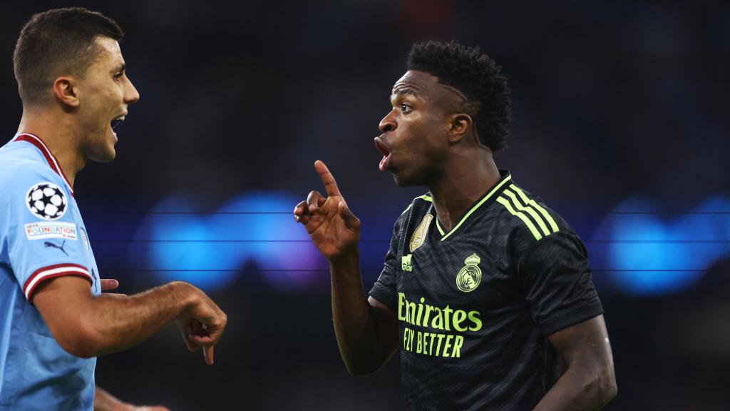 Cruce dialéctico entre Rodri y Vinicius.