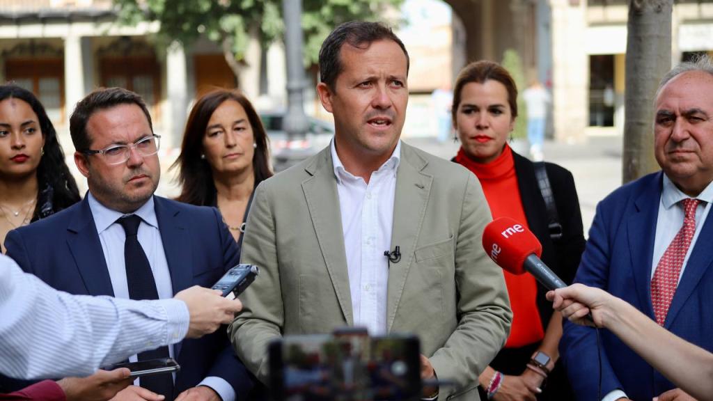 Carlos Velázquez, candidato del PP a la Alcaldía de Toledo. Foto: PP Toledo.