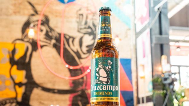 Una Cruzcampo Tremenda.