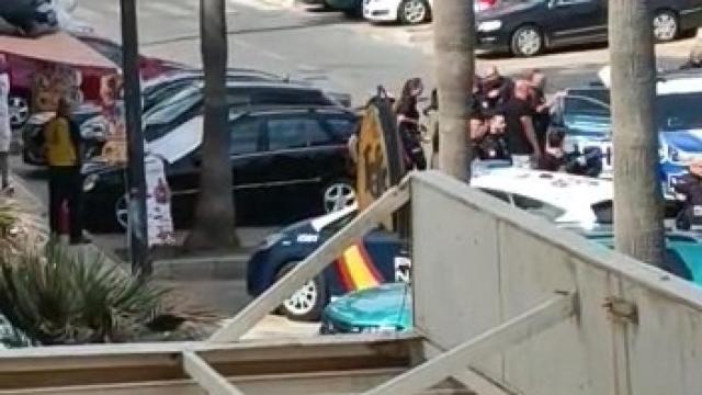 Así ha sido la detención del presunto asesino de una mujer en Torremolinos