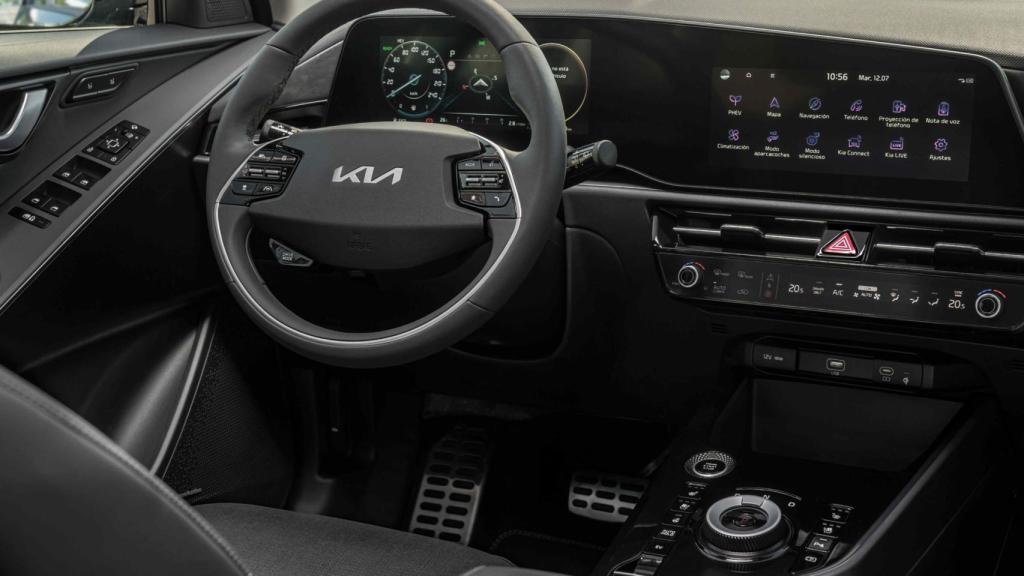 Interior del Kia Niro.