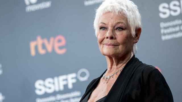 La actriz Judi Dench.