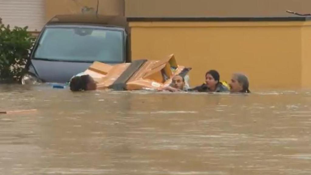 Inundaciones en Emilia Romaña.