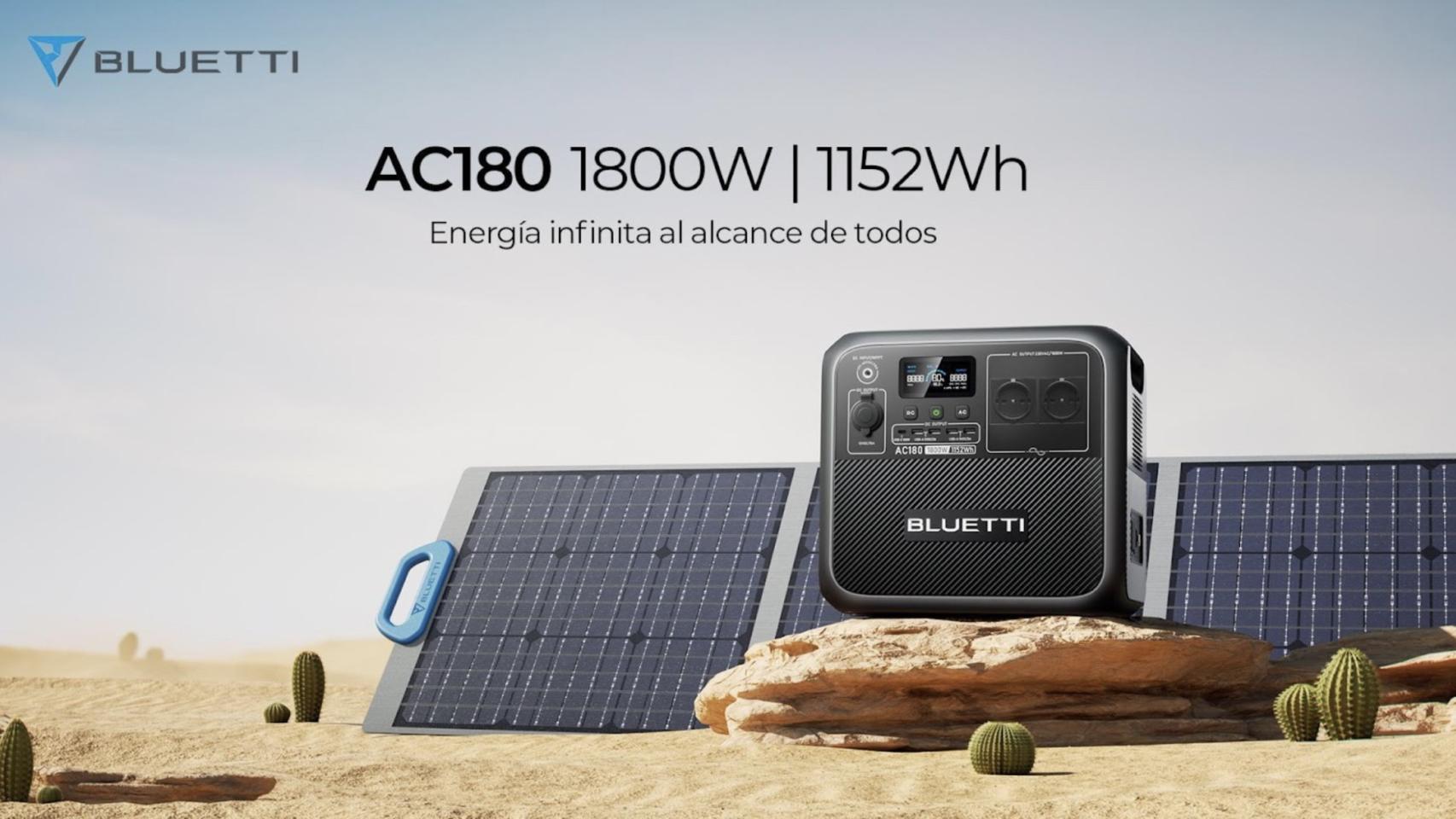 La solución de energía portátil definitiva: BLUETTI AC180