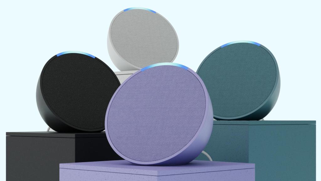 Los nuevos Echo Pop de Amazon.