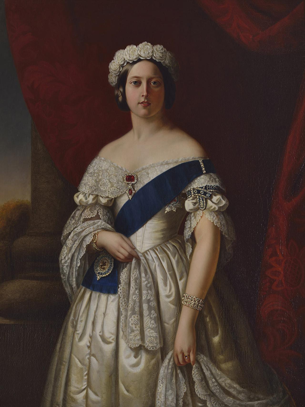 Retrato de la reina Victoria
