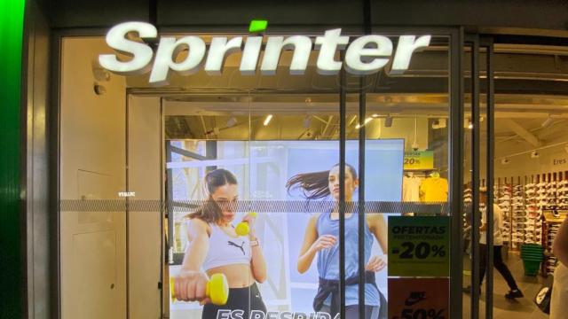 Escaparate de Sprinter.