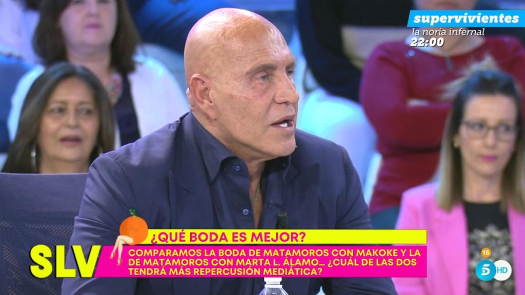 Kiko Matamoros en 'Sálvame'.