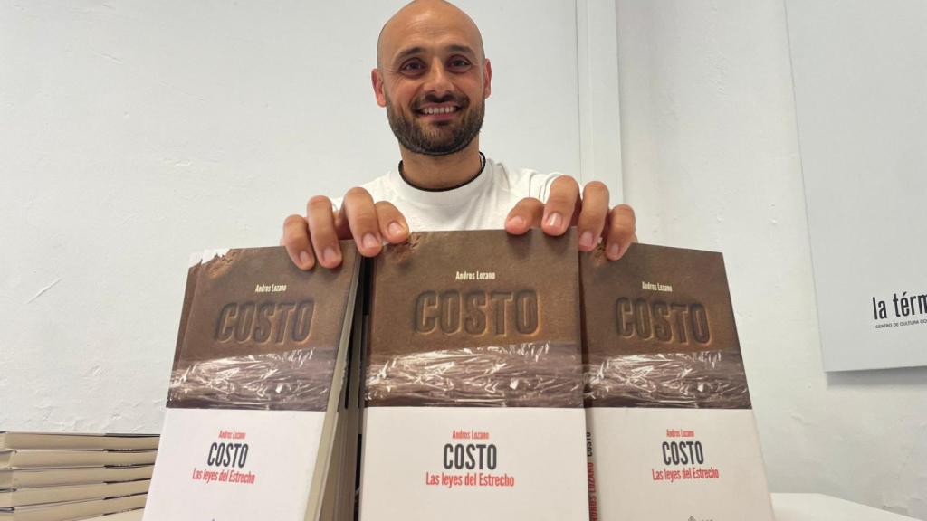 Andros Lozano en la presentación de Costo en La Térmica.