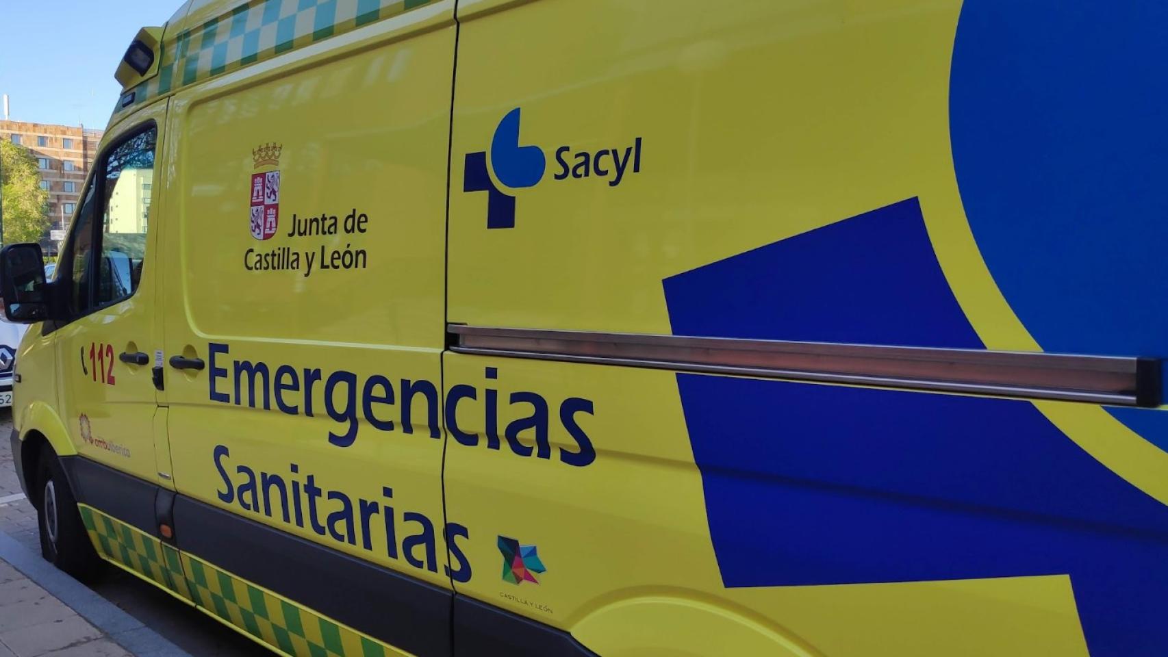 Una ambulancia
