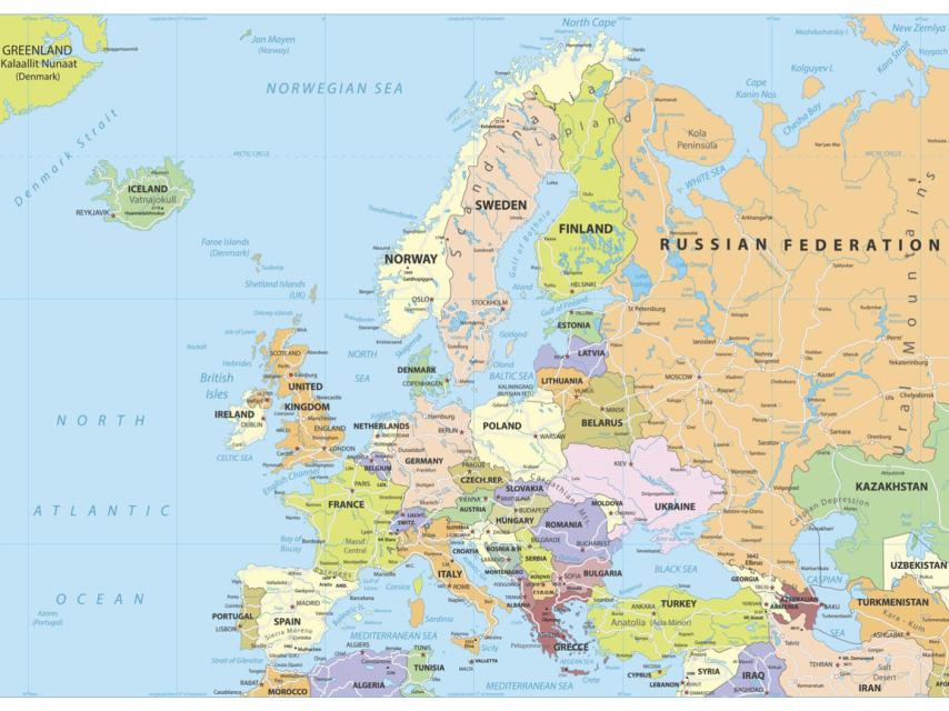 ¿Cuál es la capital de estos países europeos? Comprueba cuántas te sabes