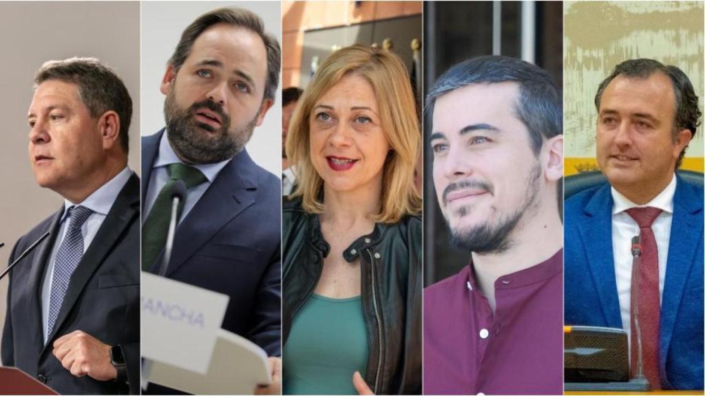 Los cinco candidatos que participarán en el debate electoral