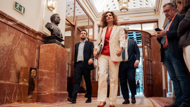 María Jesús Montero, ministra de Hacienda y Función Pública, en el Congreso de los Diputados.