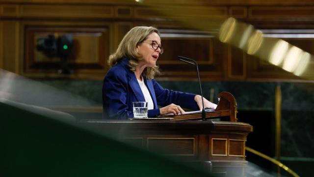 La vicepresidenta primera, Nadia Calviño