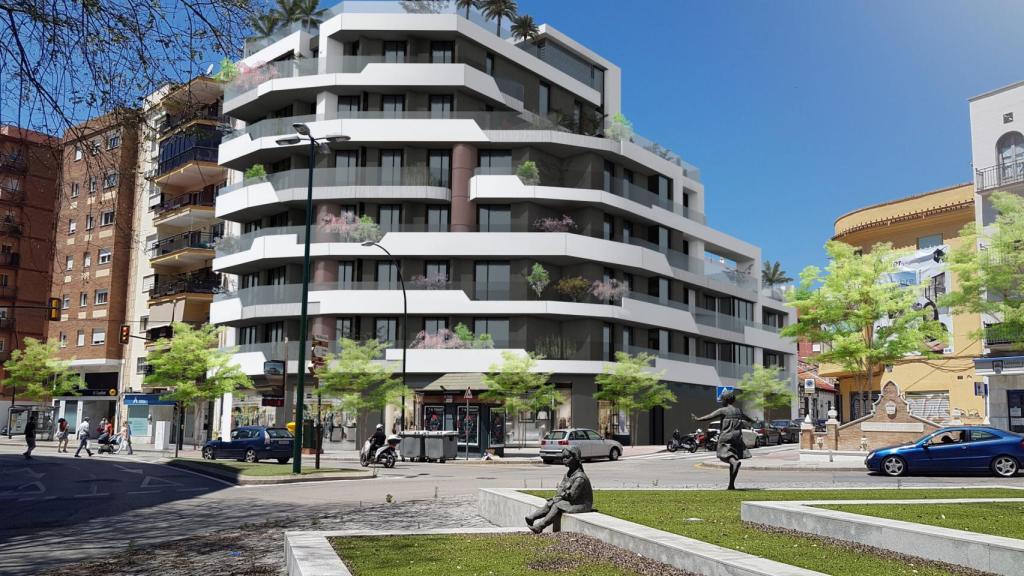 Otra de las imágenes del edificio.