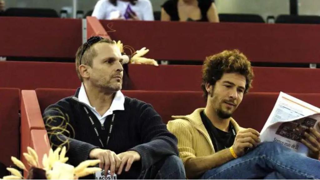 Nacho Palau y Miguel Bosé, en una imagen de archivo.