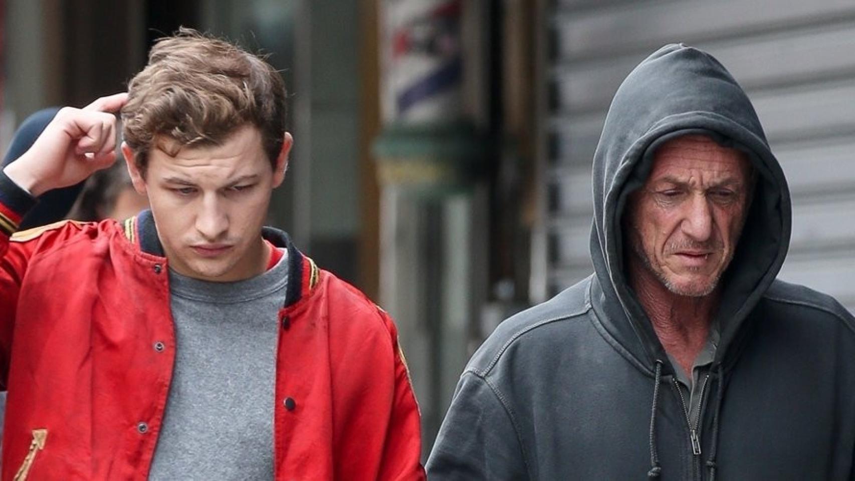 Tye Sherindan y Sean Penn en 'Black Flies'