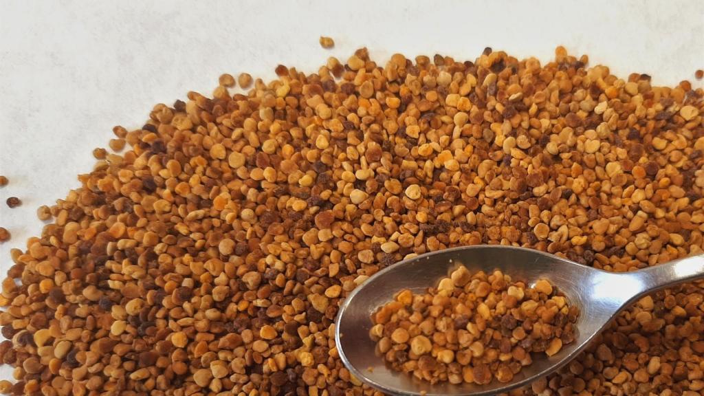 Polen de abeja.