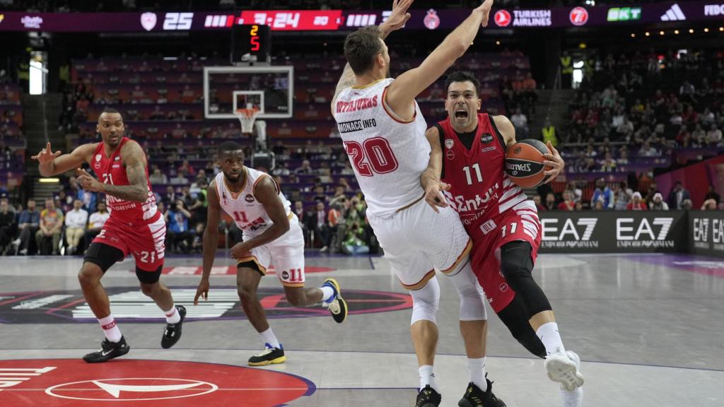 Sloukas, en acción.